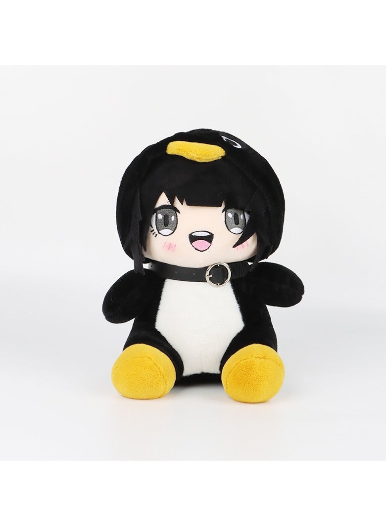 general Gugu Gaga Penguin Plush Cute Penguin Administrator Stuffed Doll 30cm Soft Pillow Gift - Image 1