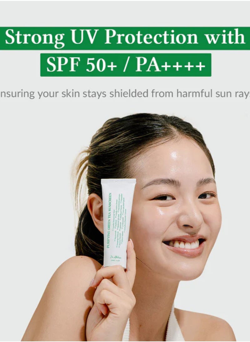 Dr.althea - Dr. Althea Skincare Set – 345 Relief Cream, 147 Barrier Cream, Pure Grinding Cleansing Balm & Purifying Green Tea Sunscreen – Hydrating & Barrier Protection Essentials - Image 1