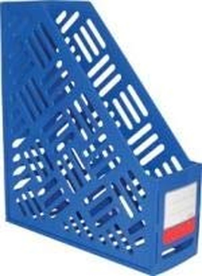 MOSHTU Multifunction Plastic Storage Hanger 1 Section Divider File Paper Magazine Rack Holder Office Home Desktop Book Box Bookshelf - Image 1