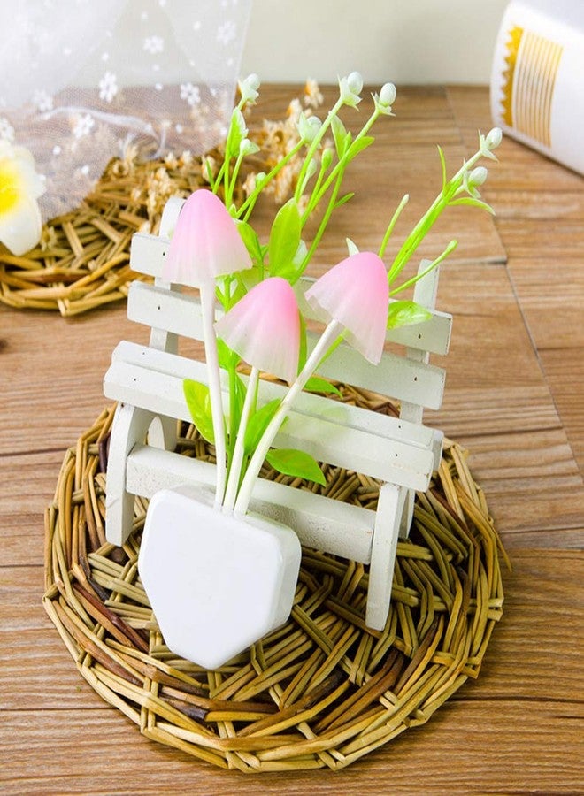 أسينشين مصباح أسينشن على شكل فطر، إضاءة أوتوماتيكية متعددة الألوان، أفضل مصابيح ليلية لتزيين المنزل وغرفة النوم، هدية مثالية للأطفال في أعياد الميلاد والحفلات (مجموعة من قطعة واحدة) - Image 5