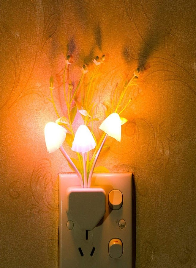 أسينشين مصباح أسينشن على شكل فطر، إضاءة أوتوماتيكية متعددة الألوان، أفضل مصابيح ليلية لتزيين المنزل وغرفة النوم، هدية مثالية للأطفال في أعياد الميلاد والحفلات (مجموعة من قطعة واحدة) - Image 4