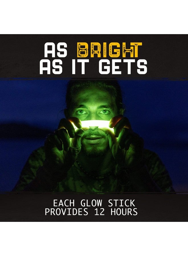 Glow Mind 30 Ultra Bright Glow Sticks in Bulk - Multi Use Glowsticks for Parties, Camping, Emergency Light and Survival Kit with 12 Hours Duration (Multi Color) - Image 2