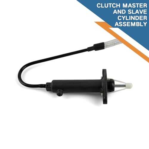 Baxzl Clutch Slave Cylinder and Master Cylinder Assembly for Jeep Wrangler 1997 1998 1999 2000 2001 2002 2.5L 4.0L L4 L6 Replaces CC649041 52107652AB 52107652AC 52107652AD CM140986 CRS011 - Image 4