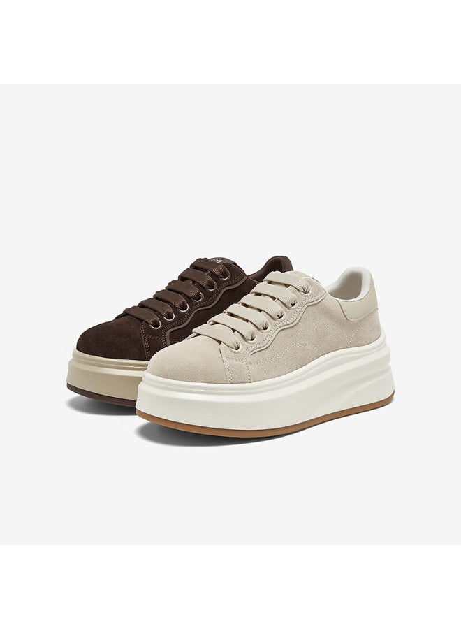 Basto 26 Spring Casual Street Sports Women's Sneakers D3827am6 Coffee Color Size 36 - Image 4