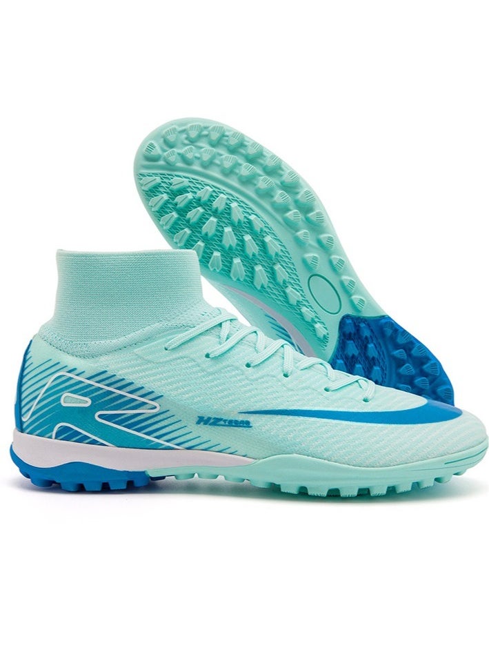 سكت شيكترو أحذية كرة قدم منخفضة الارتفاع، أحذية كرة قدم طويلة الارتفاع من نوع World Cup TF Broken-Spike Grass للطلاب والطالبات، أحذية رياضية عالية الارتفاع مخصصة  - Image 1