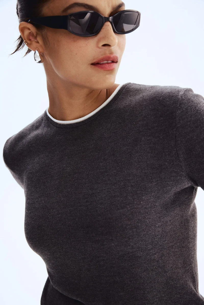 H&M Fine-knit top