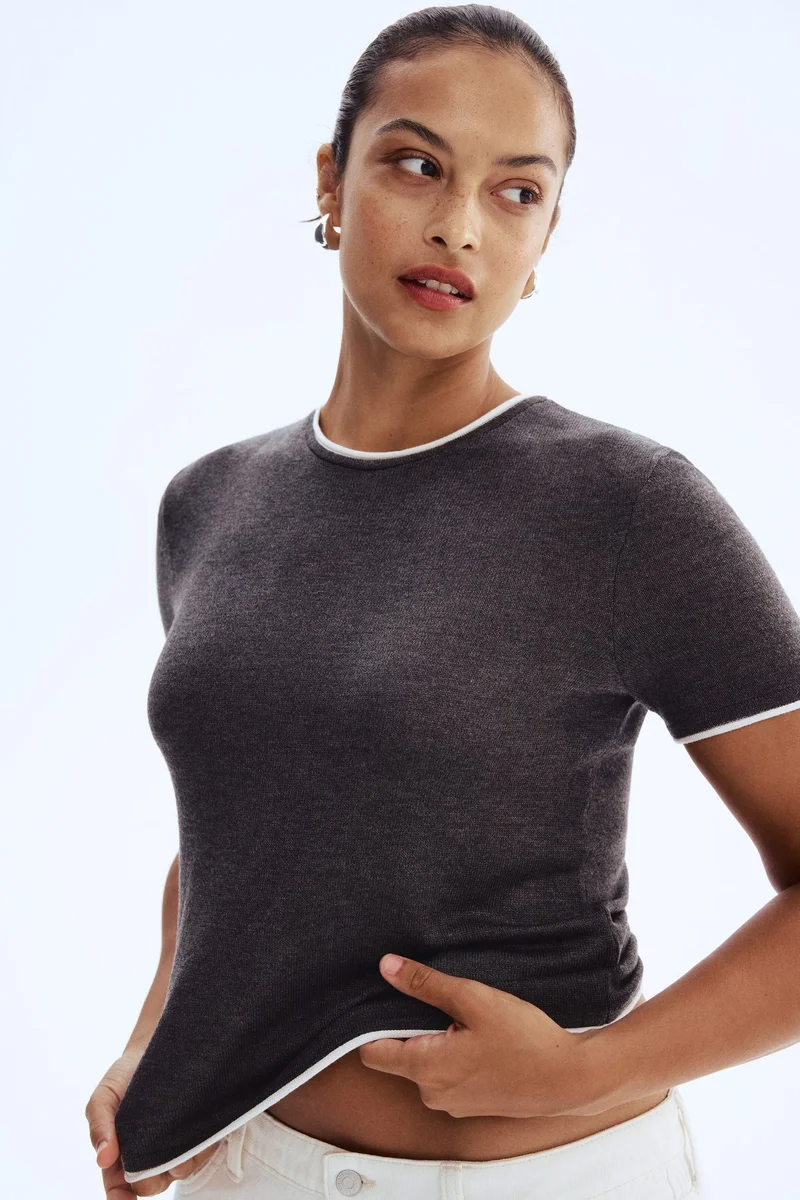 H&M Fine-knit top