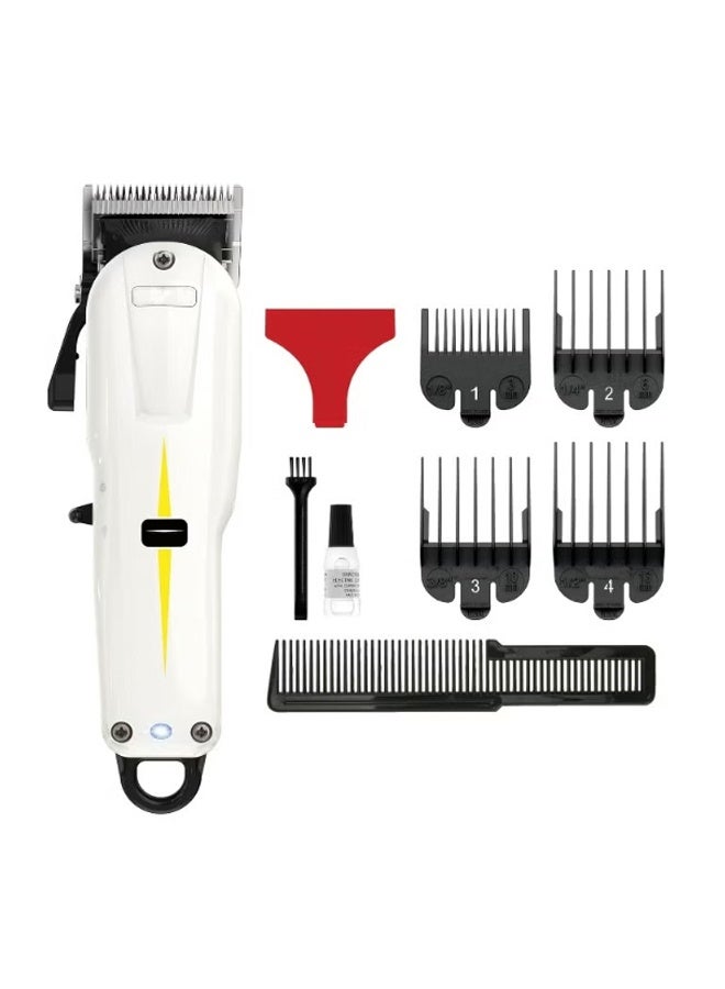 إزالة الشعر - شفرة كهربائية سوبر تايبر لاسلكية باللون الأبيض/الأسود - Image 2