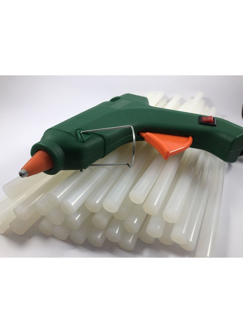 Netodak Hot Silicone Wax Gun with Switch 30W and 35 Thick Silicone Waxes  - Image 4