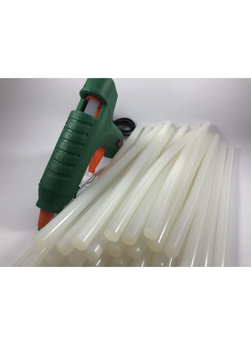 Netodak Hot Silicone Wax Gun with Switch 30W and 35 Thick Silicone Waxes  - Image 2