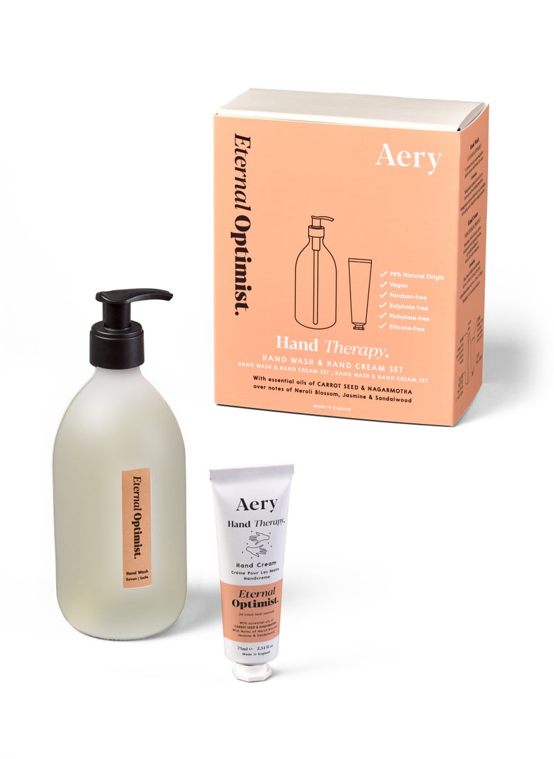 Aery Living Aery Living Eternal Optimist Hand Therapy Gift Set - 500ml Soap & 75ml Hand Cream  - Image 1