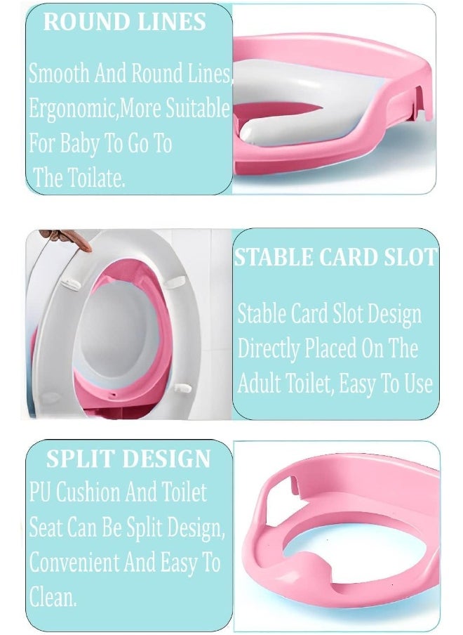 Potty Training Seat, Potty Seat For Kids, Children, Travel Potty Seat, Potty Toilet Seat, For Baby Girls Or Baby Boys, Training Toilet Seat.(Pink) - pzsku/ZEDD14AFA846206A3200BZ/45/_/1720101949/cf315471-39f7-45ac-8f16-3a540105d195