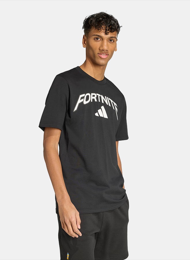 adidas X Fortnite Logo Graphic T-Shirt - Image 3