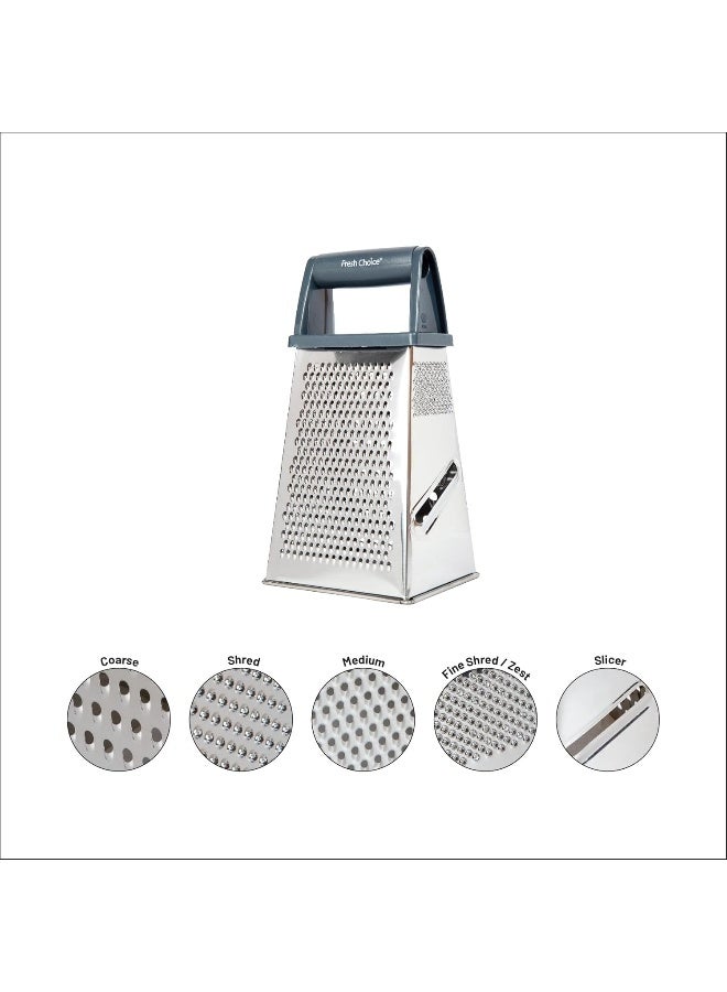 Fresh Choice 4 Sided Box Grater - Image 3