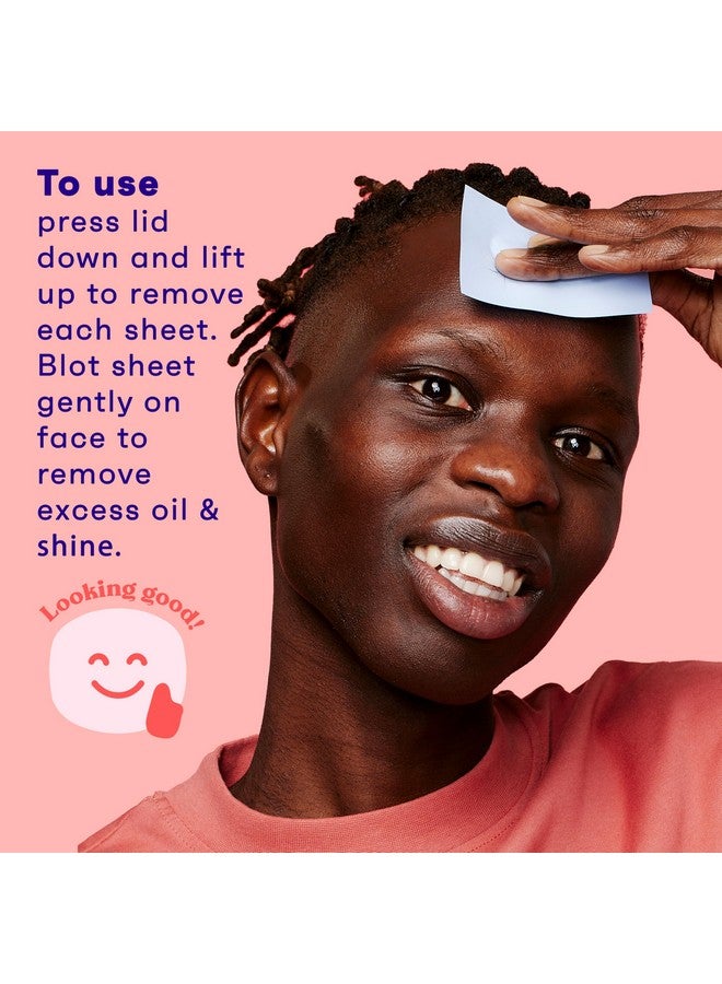 Clean & Clear Oil Absorbing Facial Sheets, Portable Blotting Papers for Face & Nose, Absorbing Blotting Sheets for Oily Skin to Instantly Remove Excess Oil & Shine, 3 x 50 ct - Image 5