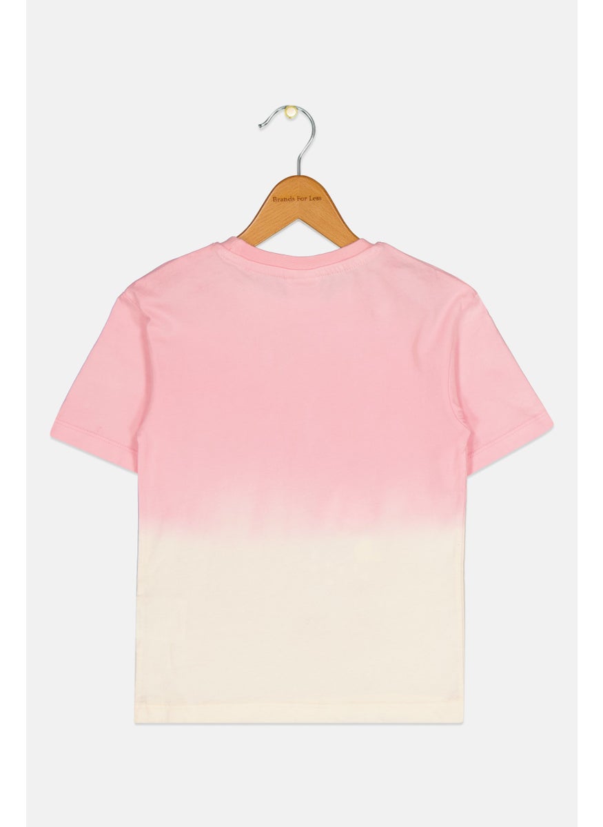 Disney Toddlers Girl Minnie Mouse Short Sleeves T-Shirt, Pink  - Image 2