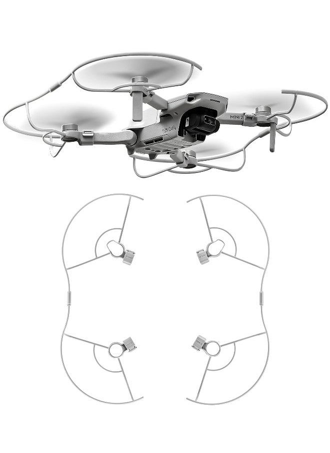 حماية المروحة للطائرات بدون طيار Mavic Mini وDJI Mini 2 - واقي مروحة طائرات درون مطور لحماية الشفرات مع حاجز أمان لزيادة حماية الطيران  - Image 1