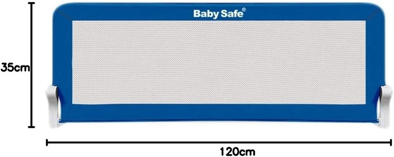BabySafe Baby Safe Bed Rail For Toddlers-Extra Long | Toddler Bedrail Guard For Kids Twin, Double | Full Size Queen & King Mattress - Baby Bed Rails For Children | Grey Xl - Image 3