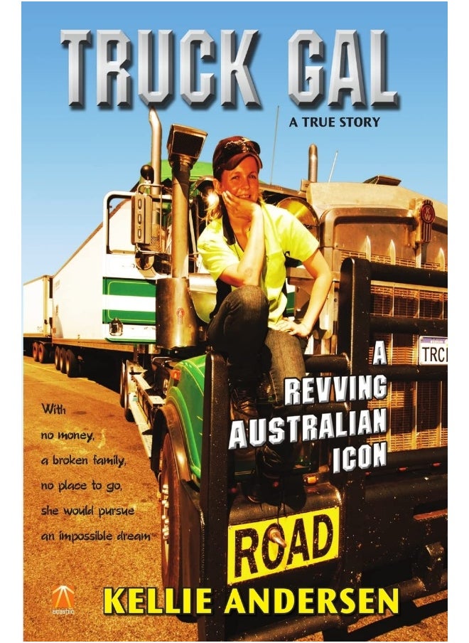 Truck Gal A Revving Australian Icon BW  - Image 1