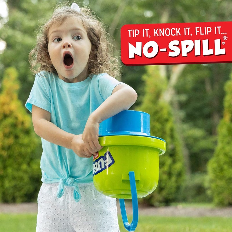 FUBBLES Little Kids Bubbles No-Spill Big Bubble Bucket | Bubbles for Toddlers and of All Ages | Includes Bubbles Bucket and 3 Bubble Wands, Made in The USA - Image 5