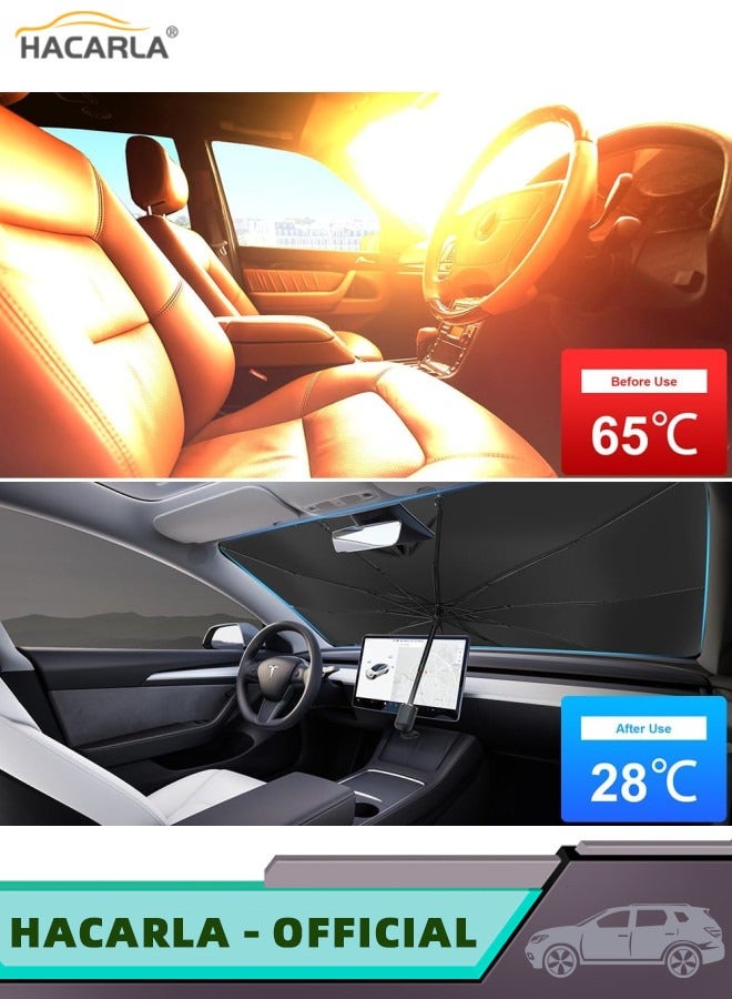 1 Pcs Car Sun Shade for Car Front Windshield Titanium Silver And 4 Pcs Car Side Window Sun Shade Foldable Car Window Shade Window Cover Sun Visor Windshield Most Cars Vehicle SUVS