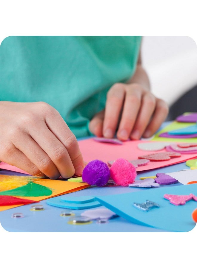 Dan&Darci Arts and Crafts Vault - Craft Supplies Kit in a Box for Kids Ages 4 5 6 7 8 9 10 11 & 12 Year Old Girls & Boys - Crafting Set Kits - Gift Ideas for Kid Art Activity Gifts - Image 5