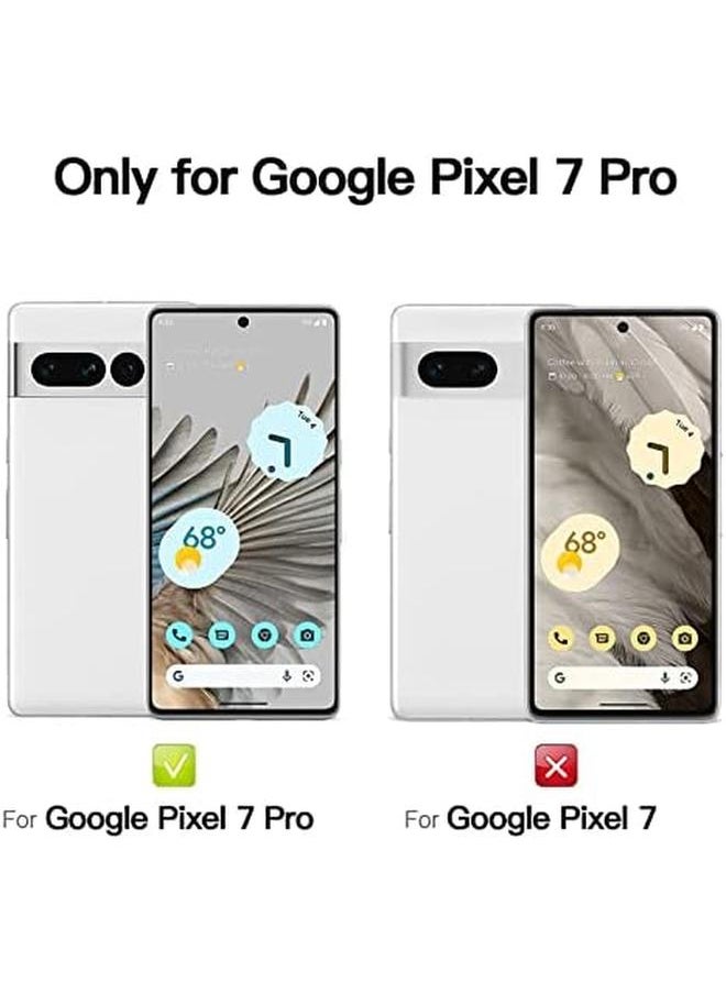 إيروريكس جراب متوافق مع هاتف Google Pixel 7 Pro جراب كمبيوتر صلب رفيع للغاية ومضاد للصدمات ومضاد للخدش وغطاء حماية أسود لهاتف Google Pixel 7 Pro  - Image 2