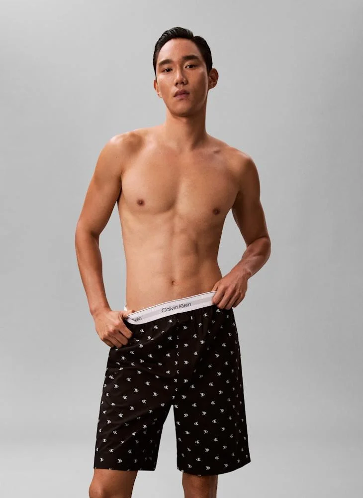 CALVIN KLEIN Logo Waistband Pyjama Shorts