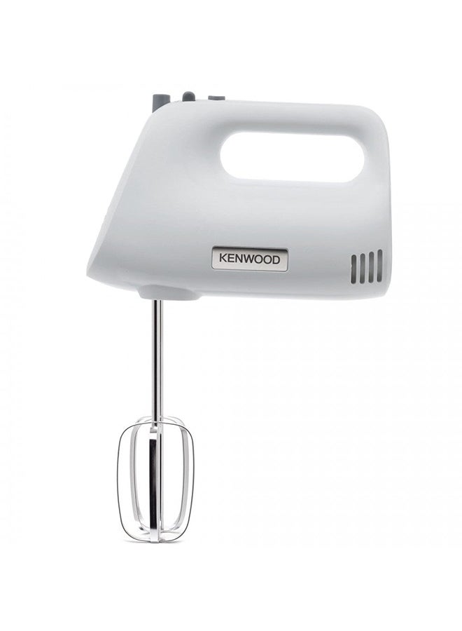 KENWOOD Hand Mixer (Electric Whisk) With 5 Speeds + Turbo Button, Twin Stainless Steel Kneader And Beater For Mixing, Whipping, Whisking, Kneading 450 W HMP30.A0WH White - Image 2