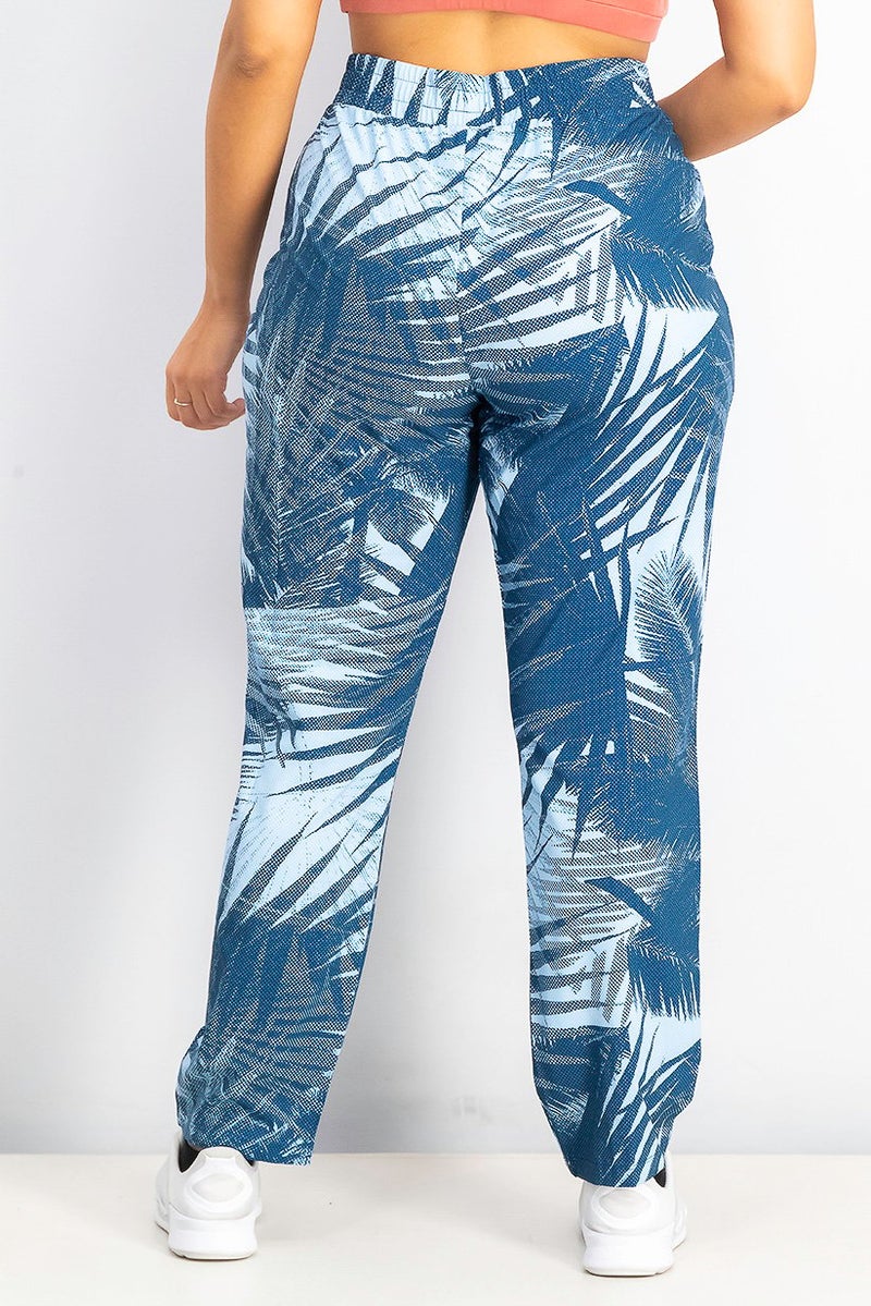 Tchibo Women Sportswear Fit Training Pants, Light Blue - Image 4