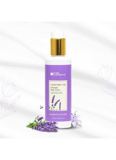 Pure Elements Lavender Lily Ultralight Body Lotion Light Moisturising Body Lotion For Dry Skin Face And Body (200 Ml) 