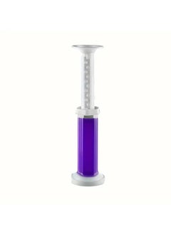 Floral Scent Toilet Gel Stamp -1pc, Long Lasting Bath Deodorizer&Freshener, No Battery Needed, Ideal For Home, Hotel, Commercial Use Toilet Brush And Holder Set Toilet Brush And Holder - Lavender