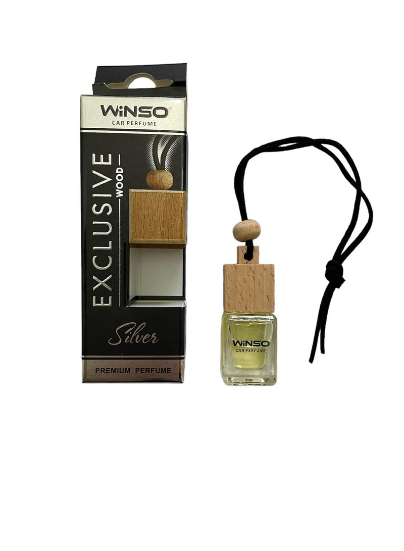 وينسو معطر هواء فاخر للسيارة مصنوع من الخشب الفضي الحصري، عطر ذو رائحة غريبة وساحرة. العطر مصنوع في فرنسا C45 - Image 3
