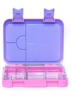 Snack attack Snack Attack TM Bento Lunch Box for kids Pink Unicorn Color for Kids| 4or6 Convertible Compartments BPA FREE LEAKPROOF Dishwasher Safe Back to School Season for children Boys Girls Toddlers  - Image 4