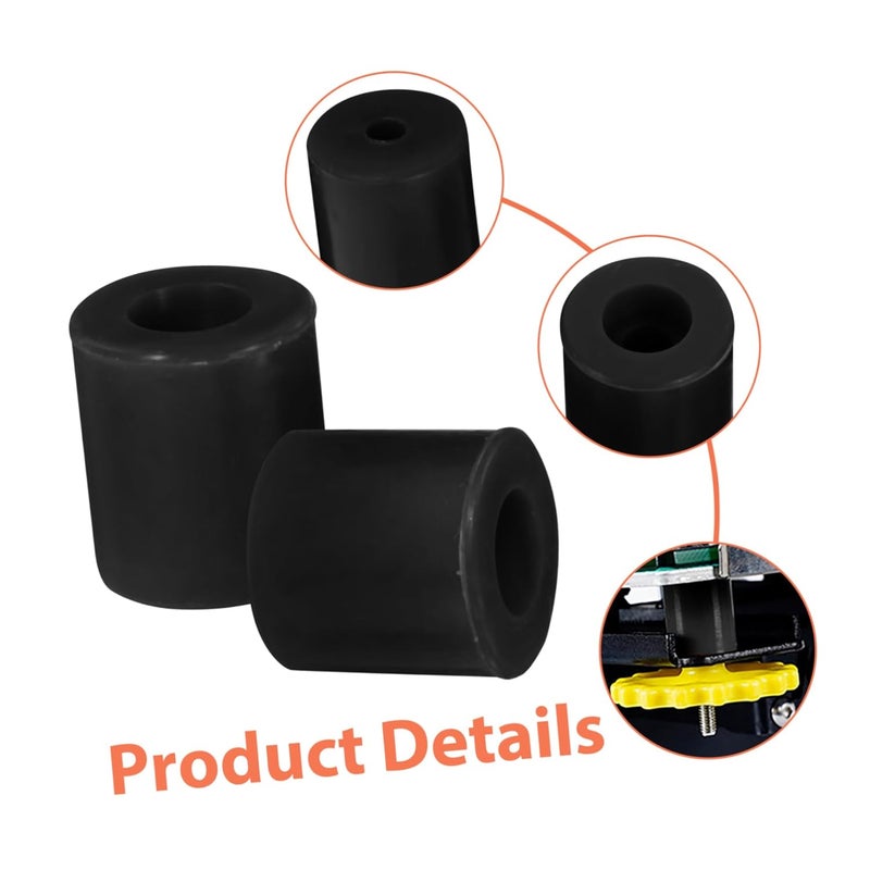 هياللي 8 قطع مرابط تسوية سرير السيليكون إكسسوارات سرير ساخن مستقر تعزيز استقرار الطباعة - Image 4