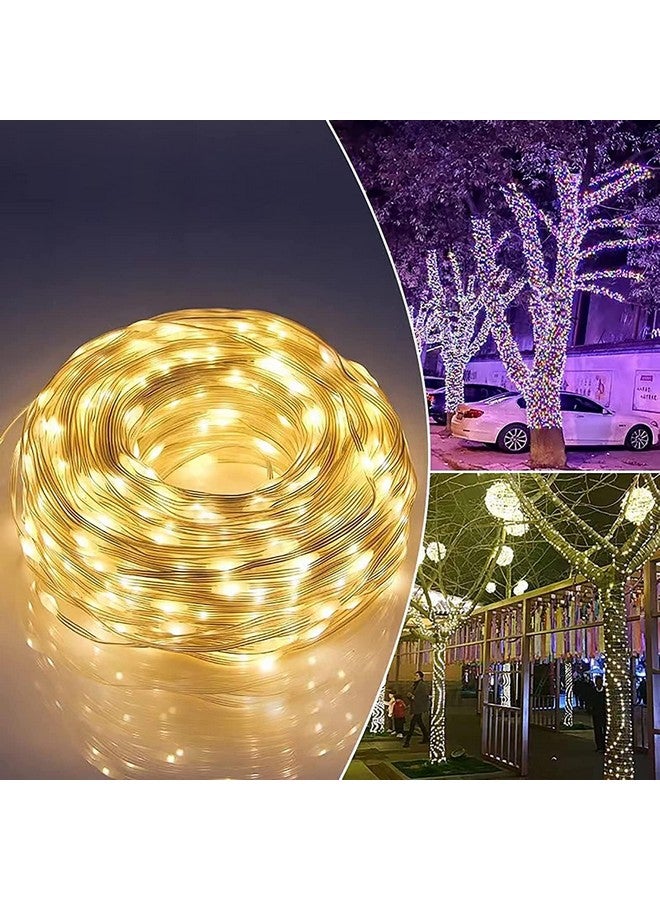 fizzytech Pvc Point Control 200 Led Warm White String Lights-20 Meter Remote-Controlled For Parties, Birthdays, Diwali, Christmas, Navratri, And Lights Of Home Decoration - Image 4