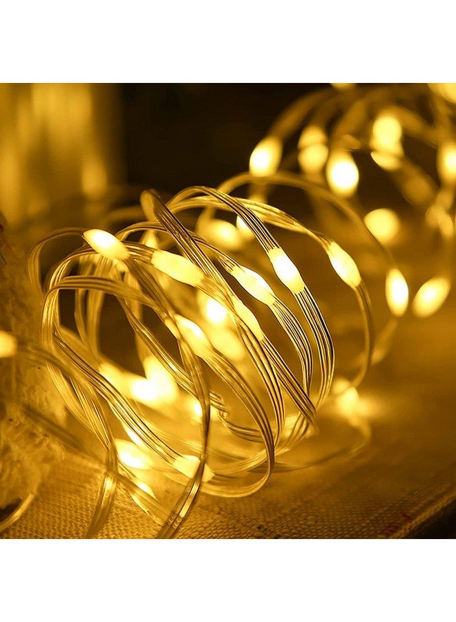fizzytech Pvc Point Control 200 Led Warm White String Lights-20 Meter Remote-Controlled For Parties, Birthdays, Diwali, Christmas, Navratri, And Lights Of Home Decoration - Image 3