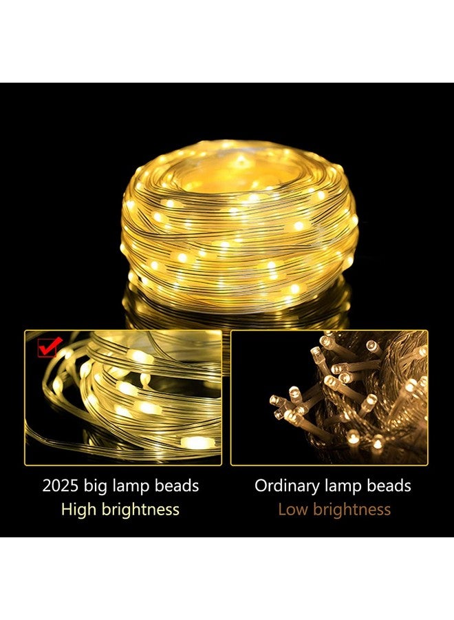 fizzytech Pvc Point Control 200 Led Warm White String Lights-20 Meter Remote-Controlled For Parties, Birthdays, Diwali, Christmas, Navratri, And Lights Of Home Decoration - Image 2