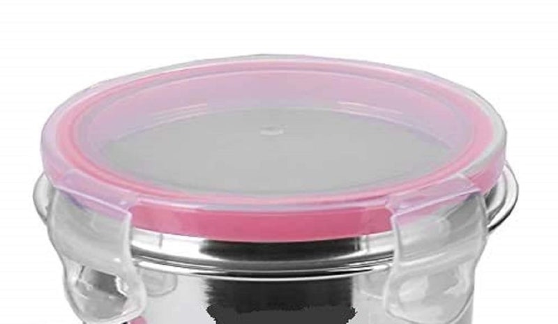 Click Charm Stainless Steel Tumbler for Traveling Tiffin for Coffee Tea Beer Milk Lassi Butter Milk Glass Tumbler with Airtight Lid Cap Fusion Bottle Plastic lid400 ml - Image 3