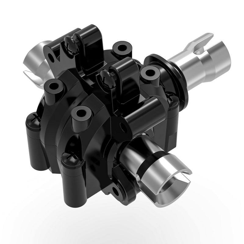 Hosim Upgraded RC Cars Front GearBox Assembly FYQBX03 for X07 X08 X07W X15W RC Truck Replacement Parts Helical Gear Differential Assembly Parts 110 RC Car - Image 3