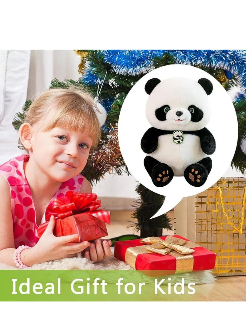 ARGT دبدوب باندا محشو - 30 سم باندا ناعمة محشوة، دبدوب أم وطفل لطيف، هدية لعبة للأطفال الأولاد والبنات، باندا محشوة رائعة لتزيين غرفة النوم، والحضانة، والديكور المنزلي - ناعمة، قابلة للعناق ومتينة - Image 4