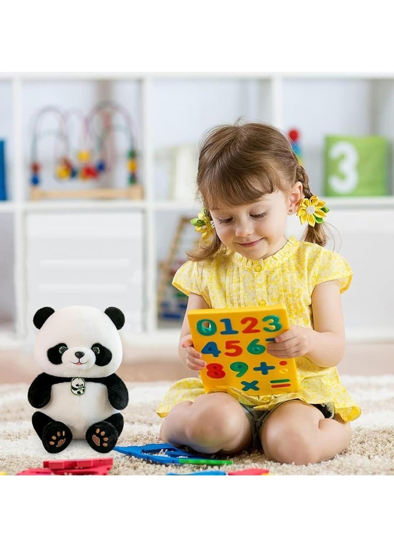 ARGT دبدوب باندا محشو - 30 سم باندا ناعمة محشوة، دبدوب أم وطفل لطيف، هدية لعبة للأطفال الأولاد والبنات، باندا محشوة رائعة لتزيين غرفة النوم، والحضانة، والديكور المنزلي - ناعمة، قابلة للعناق ومتينة - Image 5