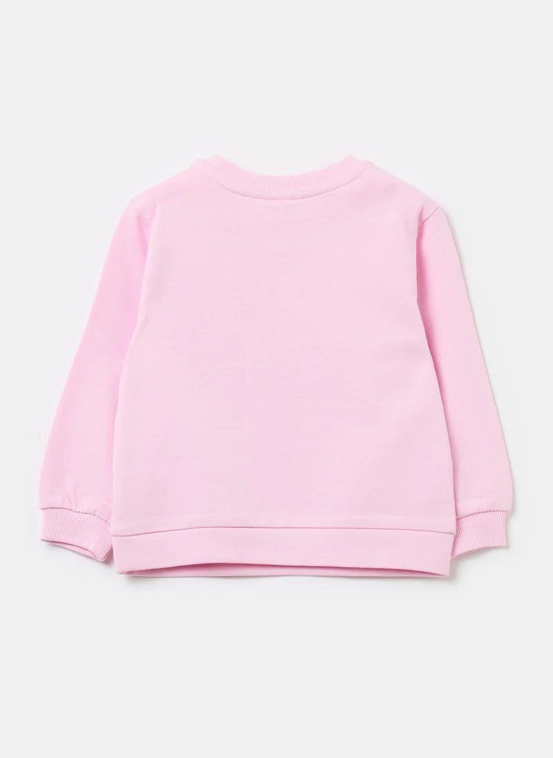 Ovs French terry sweatshirt with print