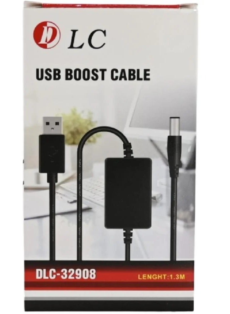 دي إل سي  شاحن سلكي DLC-32908 USB إلى محول طاقة - Image 1