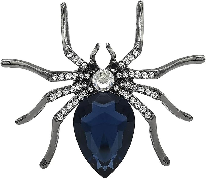 YOQUCOL Halloween Spider Shape Brooch Pins for Women Girls Gift - Image 1