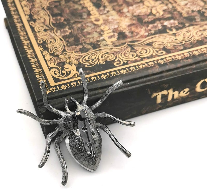 YOQUCOL Halloween Spider Shape Brooch Pins for Women Girls Gift - Image 4