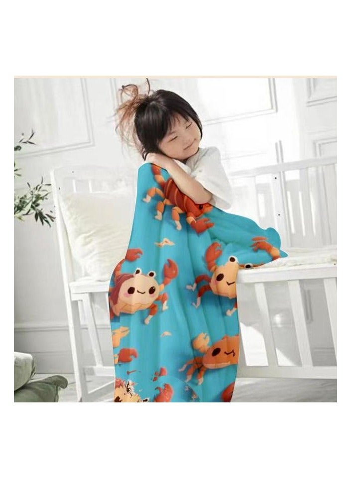 عام بطانية رقيقة من الفانيلا (دافئة ومريحة، ومناسبة للنوم واستخدام الألعاب وإزالة الغبار ومقاومة للرمل) 150 سم * 200 سم - 152 - Image 4