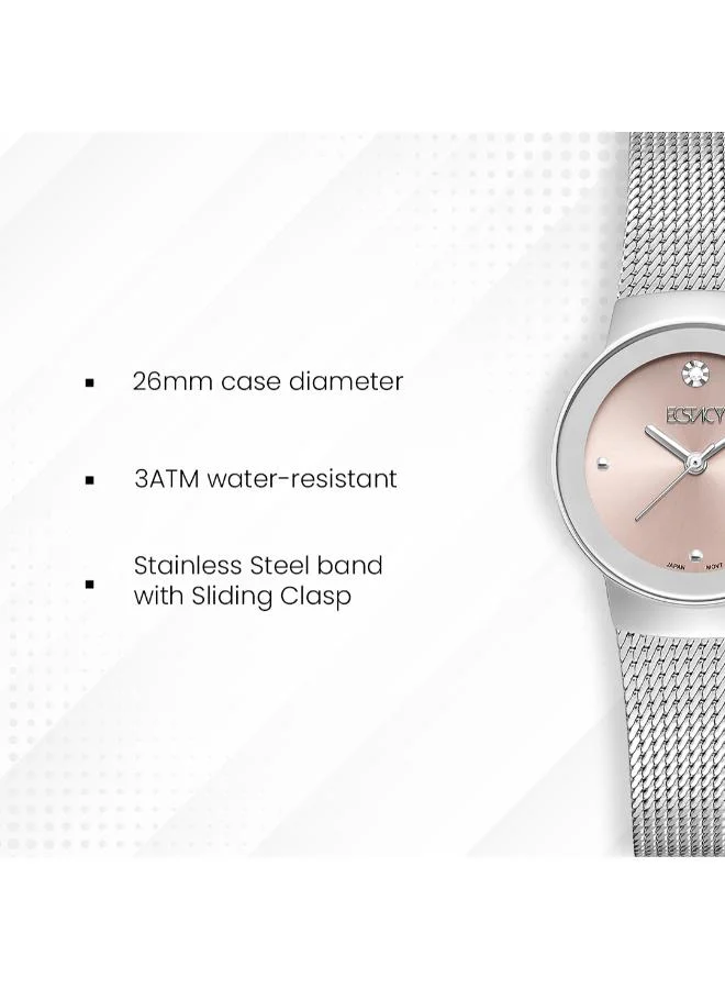 Ecstacy  Women's Stainless Steel Analog Watch E25505-SMSP - 26mm mm for Women | Best Price UAE