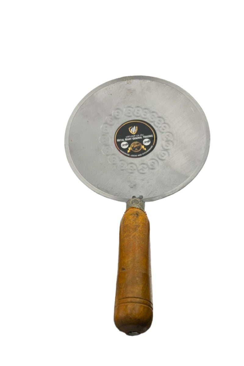 Traditional Pure Iron Roti Tawa 10 inch with Wooden Handle weight 1 Kg - Image 5