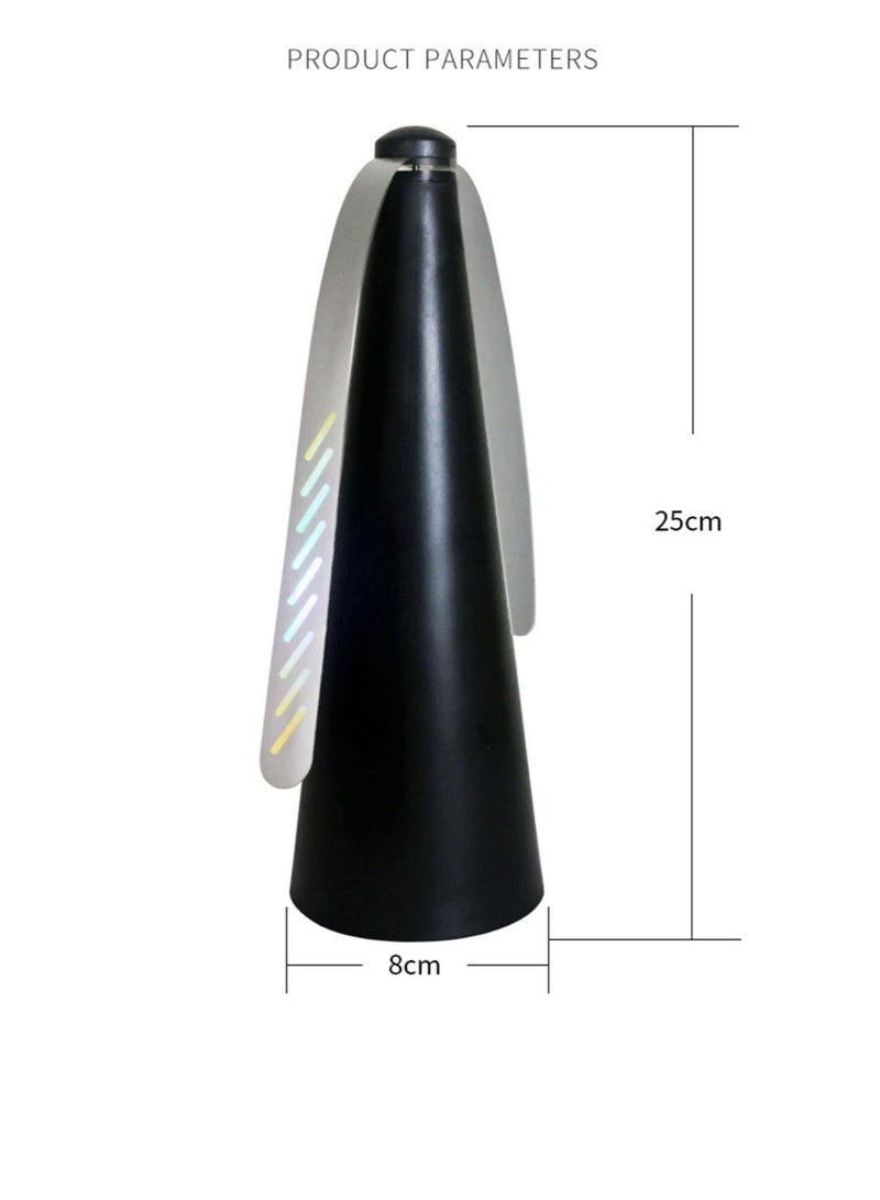 SYOSI Fly Repellent Fan Portable Electric Mosquito Insect Away Household for Camping Garden Outdoor mosquitoes repel insect Fans Enjoy Meal  - Image 4